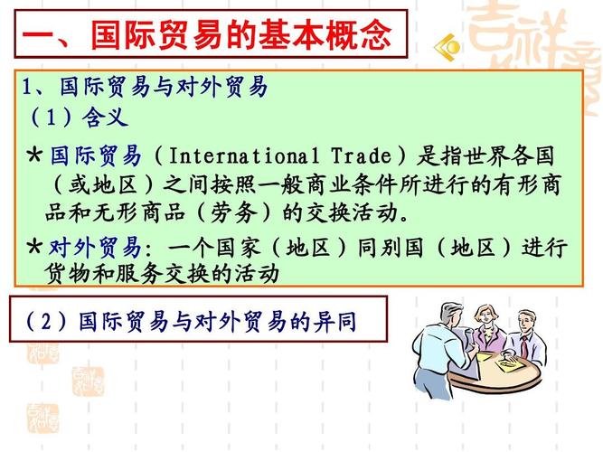 第一讲 国际贸易的基本概念与特点ppt